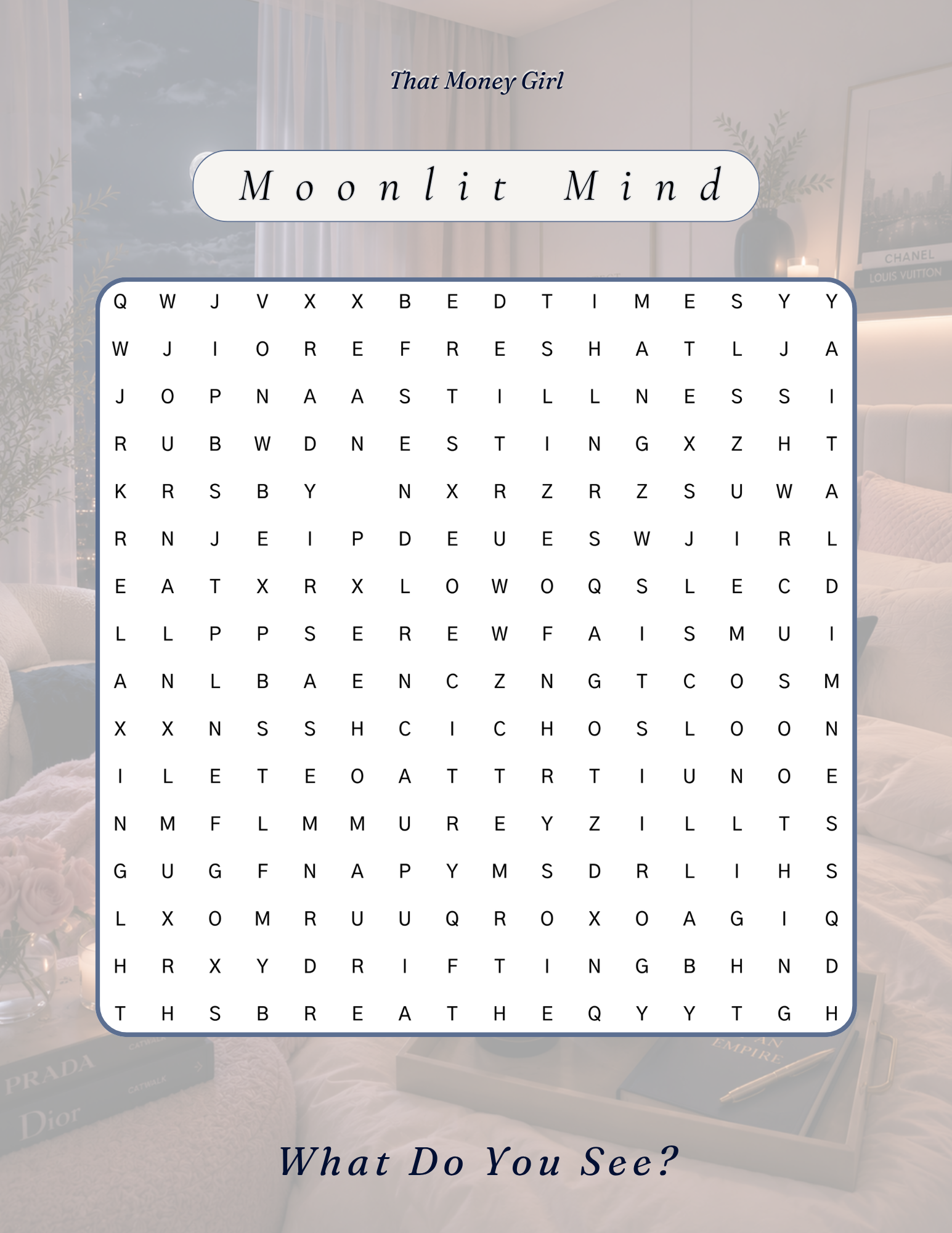 🩶 MEDIUM - Moonlit Mind